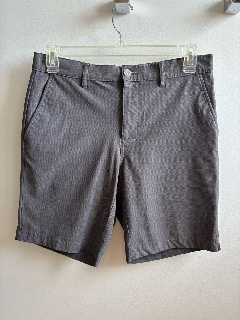 Callaway Men's Classic Gray Stretch Golf Shorts.